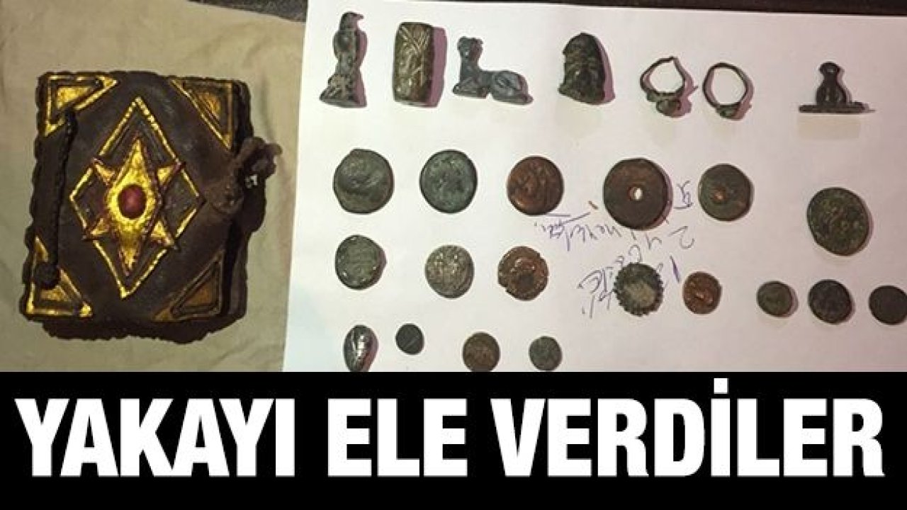 Tarihi eser kaçakçıları yakayı ele verdi