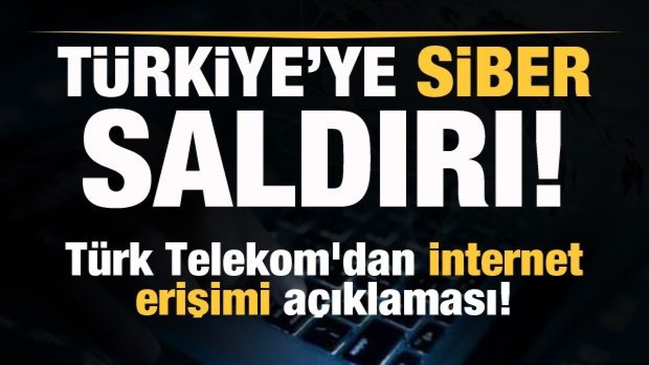 SonDakika...Türk Telekom'dan Neden İnternet Yok Açıklaması..!