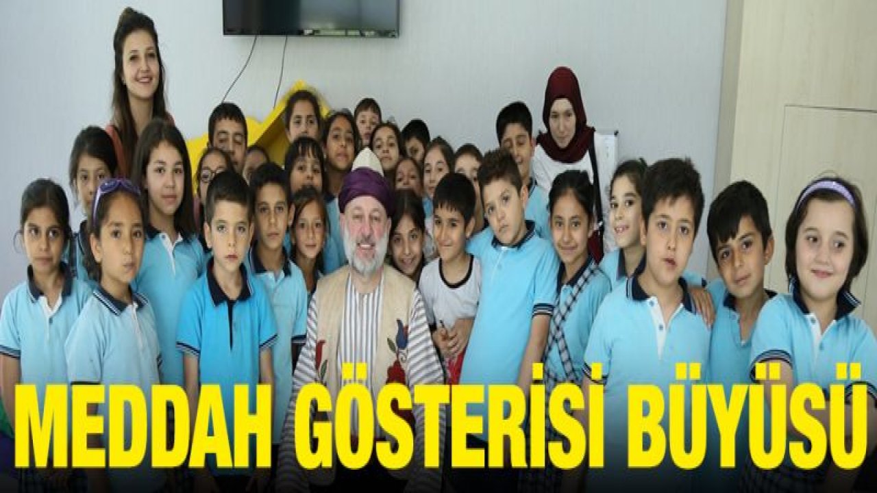 BÜYÜKŞEHİR'DEN MEDDAH GÖSTERİSİ