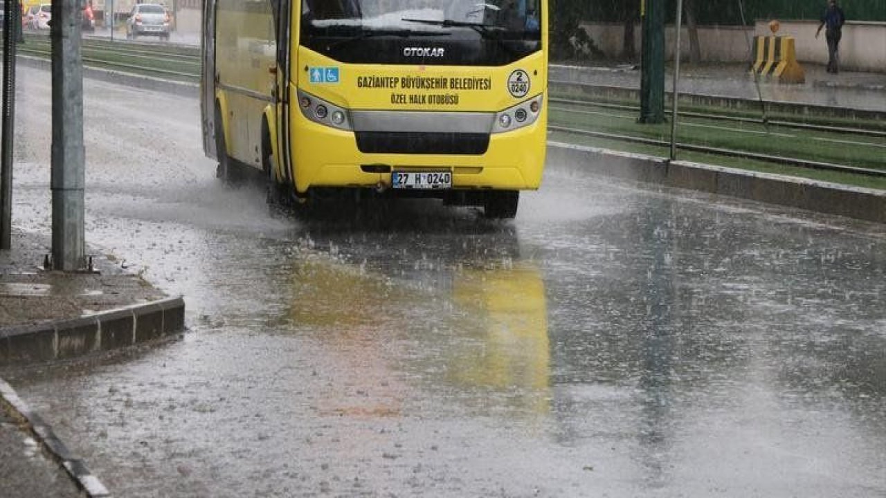 Gaziantep'te sağanak 'etkili oldu