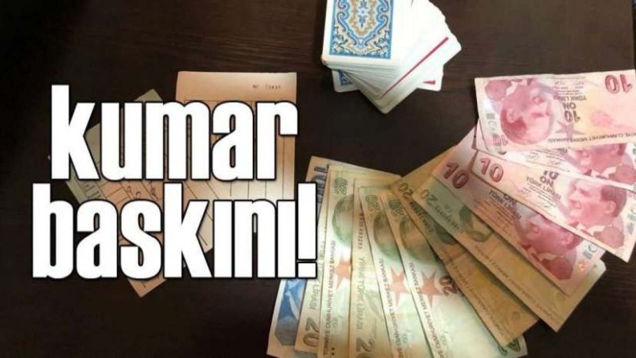 KUMAR OYNAYAN 4 ŞAHIS YAKALANDI