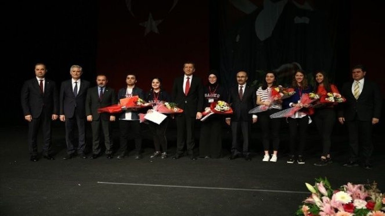 Gaziantep Kolej Vakfı Fen Lisesi'nden Umut Dinç'e TÜBİTAK Ödülü