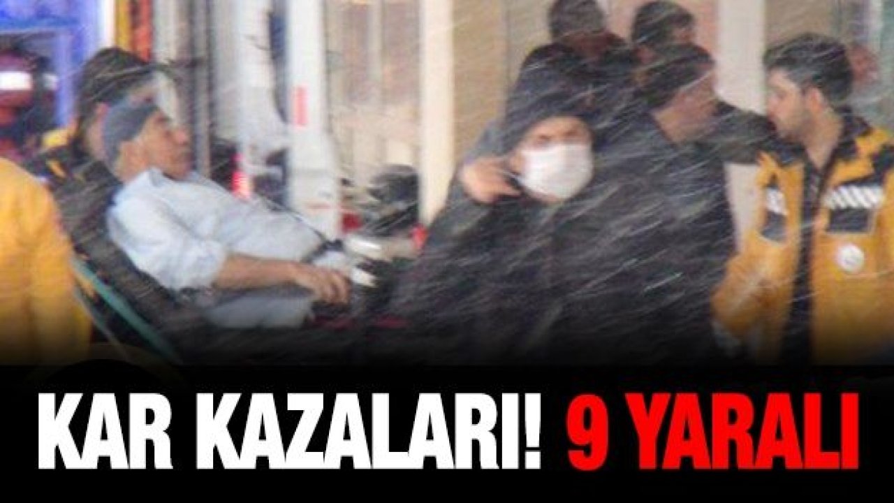 Şanlıurfa'da trafik kazası: 9 yaralı