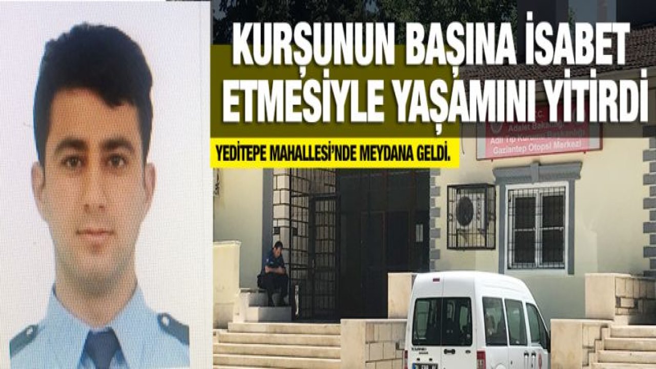 Silahını temizlerken kendisini vuran polis öldü