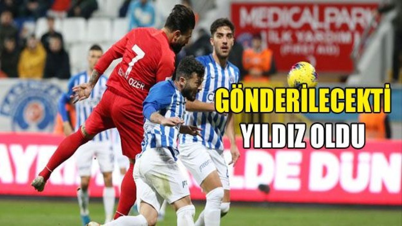 Gaziantep FK'da gündem Kenan Özer