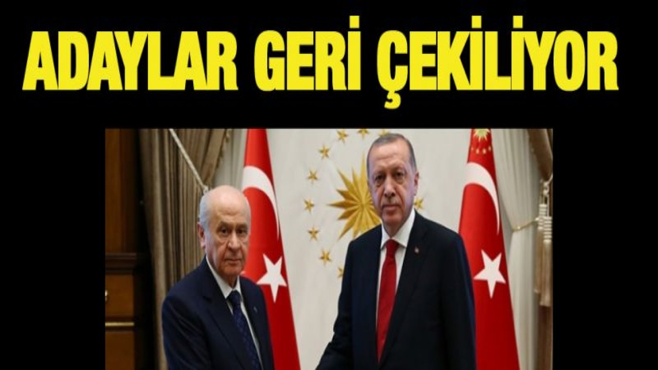 Ak Parti 2, MHP 8 ilde adayını geri çekecek