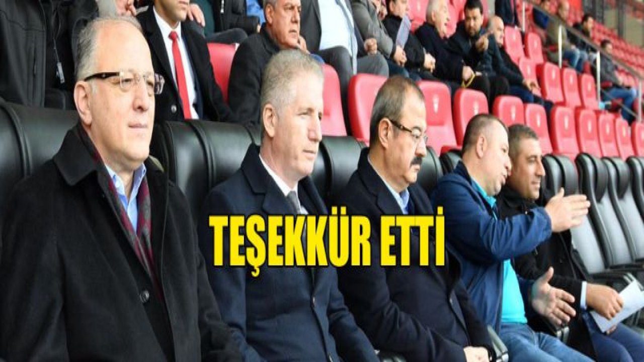 Konukoğlu teşekkür etti