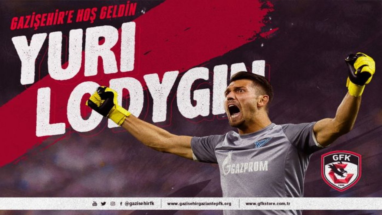 Yuri Lodygin Gazişehir'de