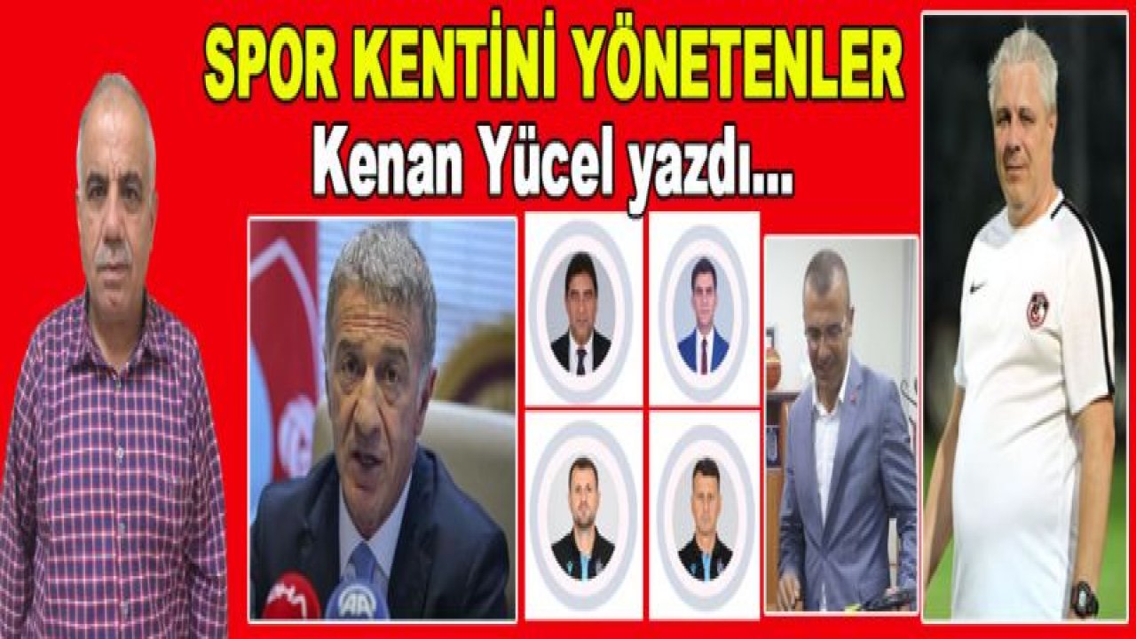 Spor Kentini yönetenler'¦.!