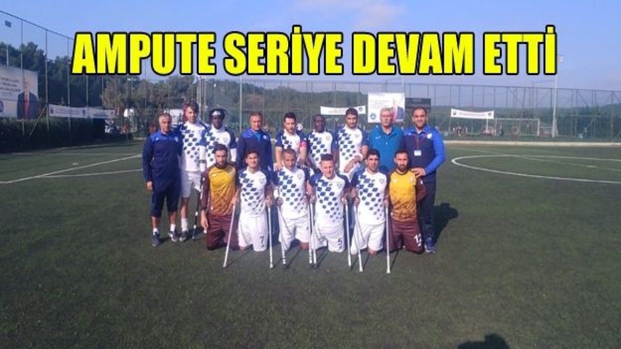 Şahinbey Ampute seriye devam etti