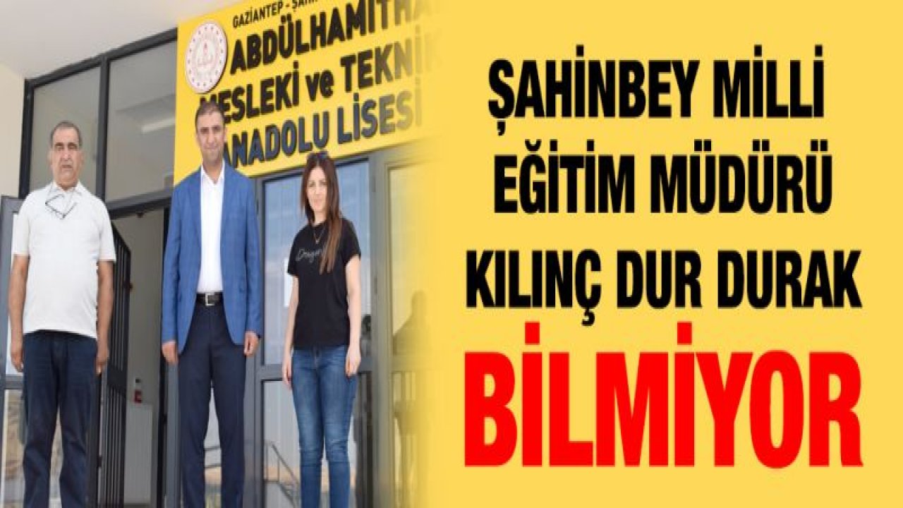 Kılınç dur durak bilmiyor