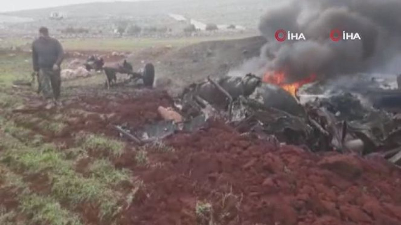 Suriye'de Esad rejimine ait helikopter düşürüldü