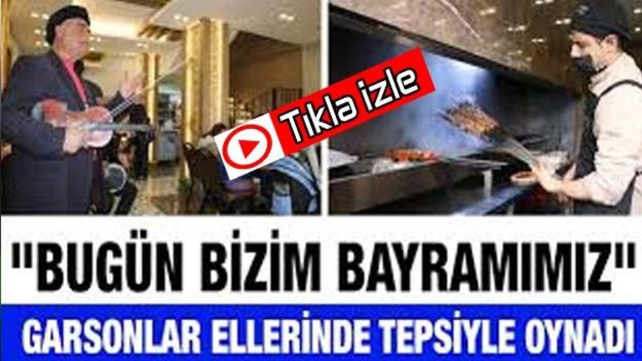 Video İzle...Gaziantepliler güle oynaya kebapçılara akın etti