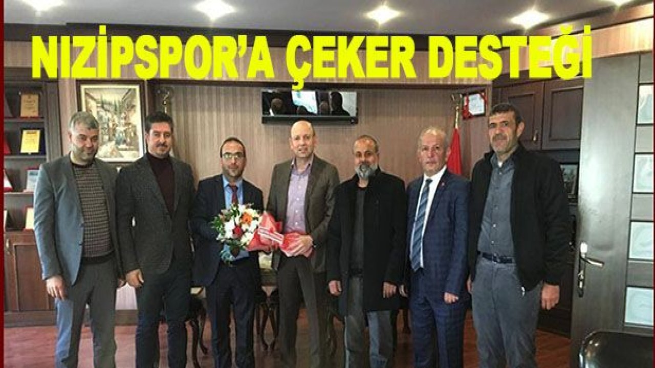 Nizipspor'a ÇEKER desteği!