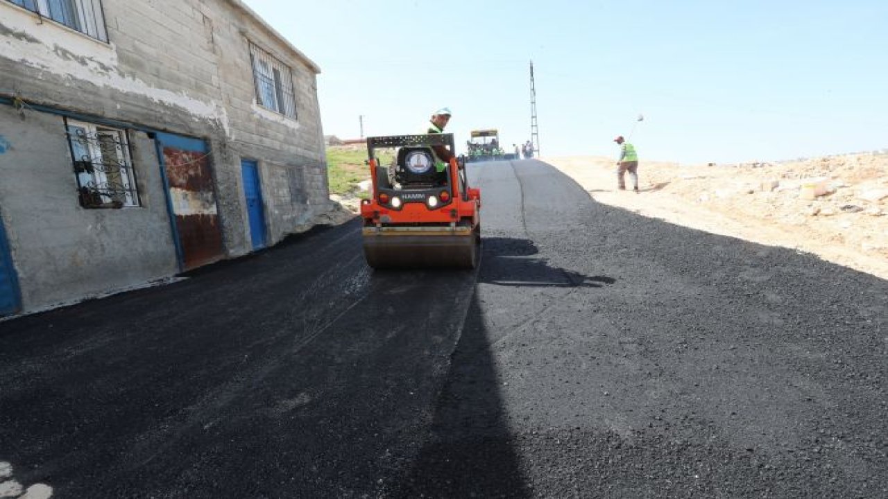 ŞAHİNBEY'DE ASFALT SEZONU BAŞLADI