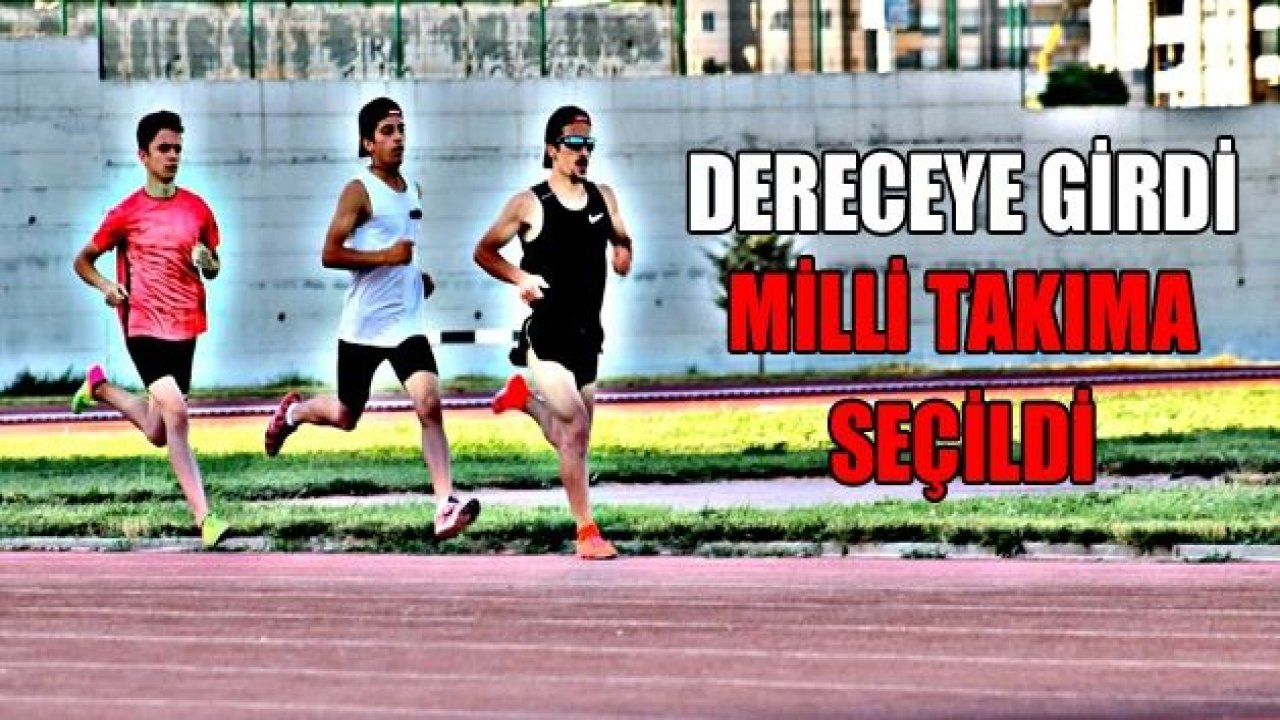 Şampiyonada dereceye girdi milli takıma seçildi