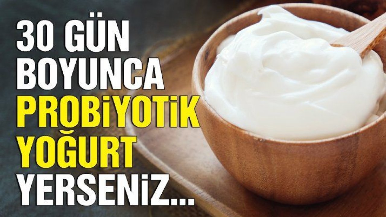 Probiyotik Yoğurdun Faydaları...