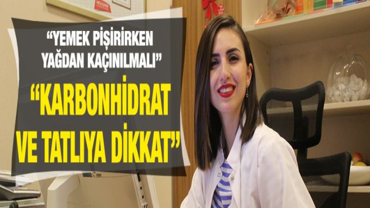 Bayramda tatlı ve karbonhidrat uyarısı