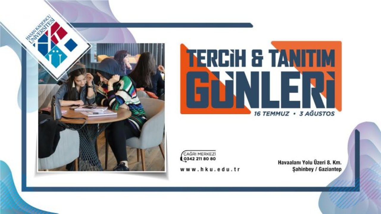 Hasan Kalyoncu Üniversitesi Tercih ve Tanıtım Günleri Başlıyor