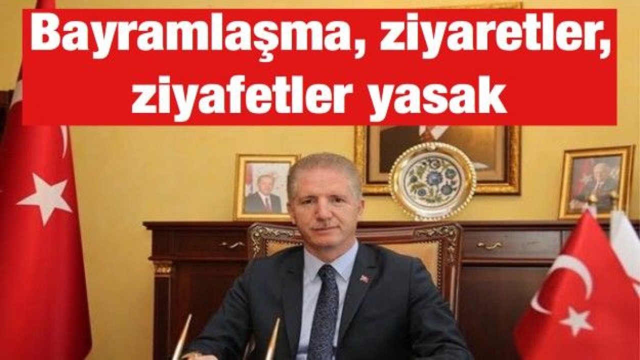 Bayramlaşma, ziyaretler, ziyafetler yasak