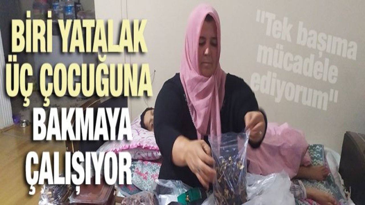 "Ben çocuklarıma ekmek alayım yeter"