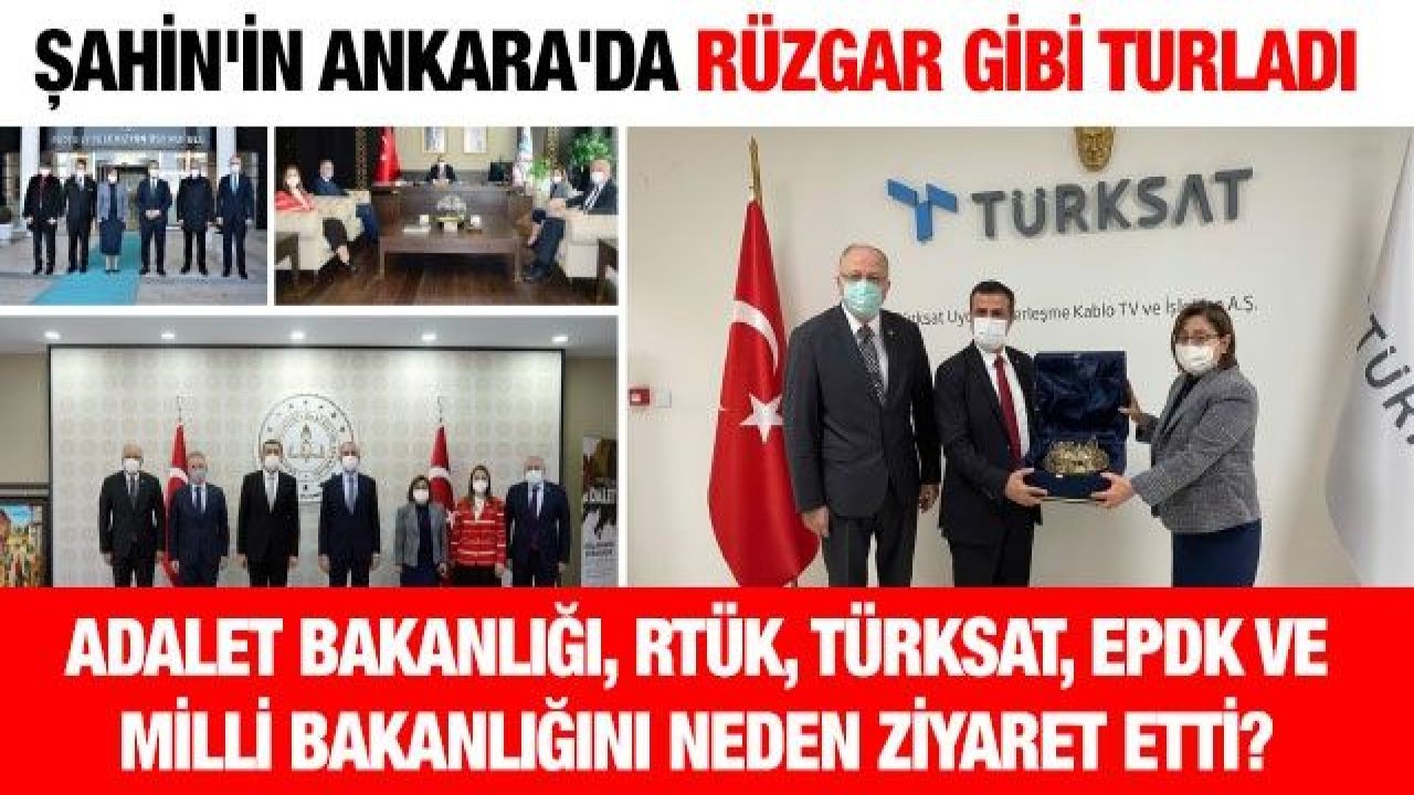 Şahin'in Ankara'da rüzgar gibi turladı