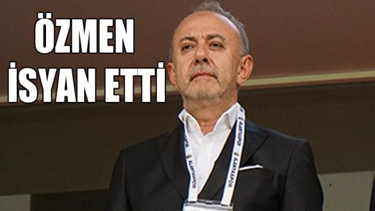 Müslüm Özmen İSYAN ETTİ!