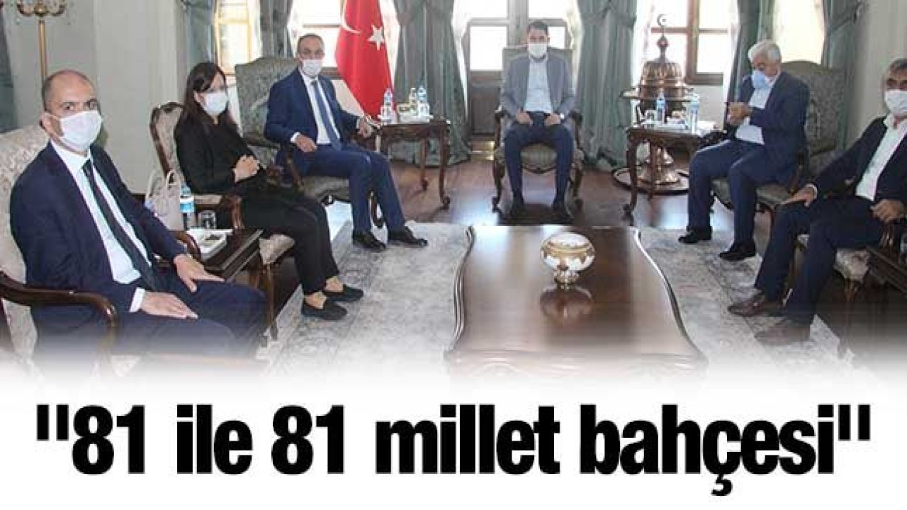 "81 ile 81 millet bahçesi"