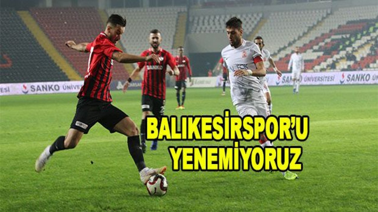 Balıkesirspor'u yenemiyoruz!