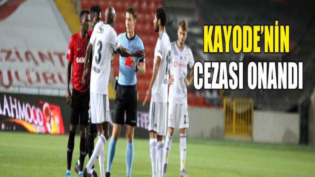 Kayode'nin cezası onandı