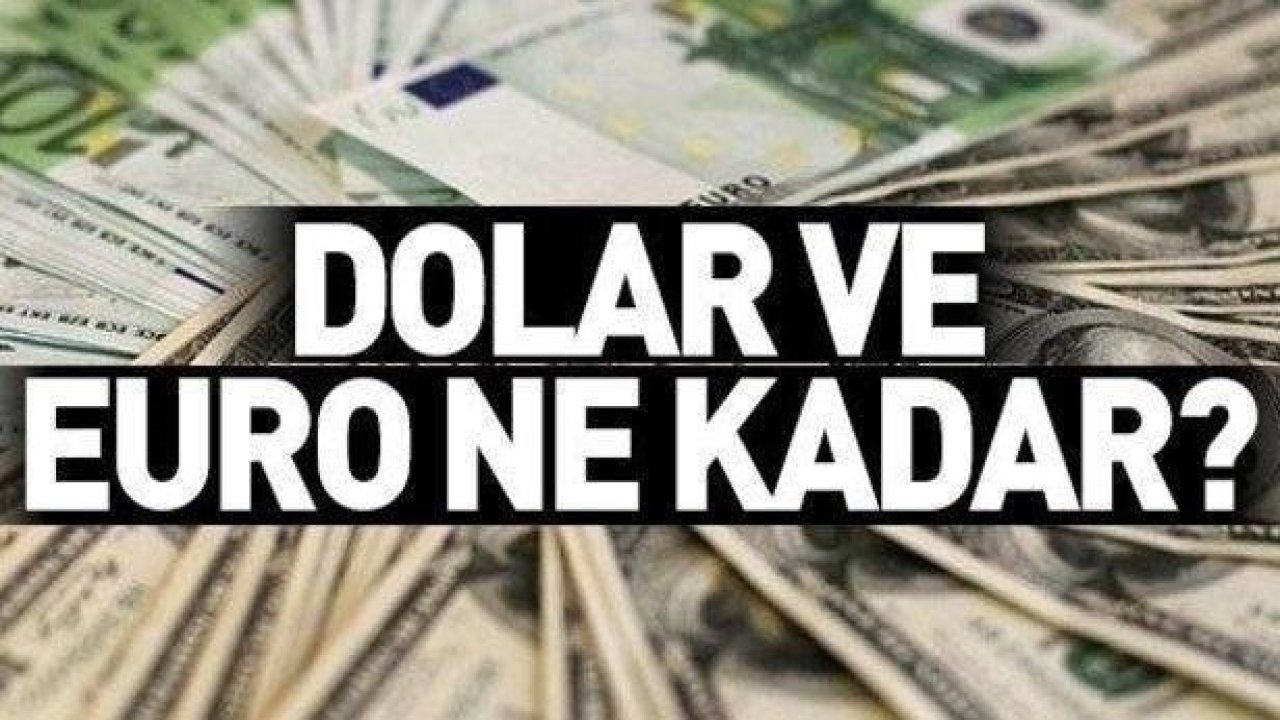 Dolar ve euro ne kadar?