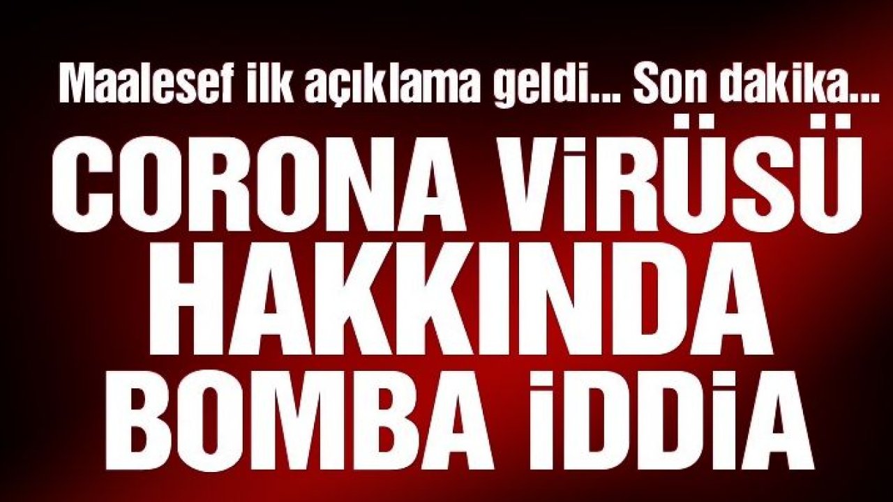 Son dakika… Corona virüsü ile ilgili korkutan açıklama: Maalesef bu bir ilk