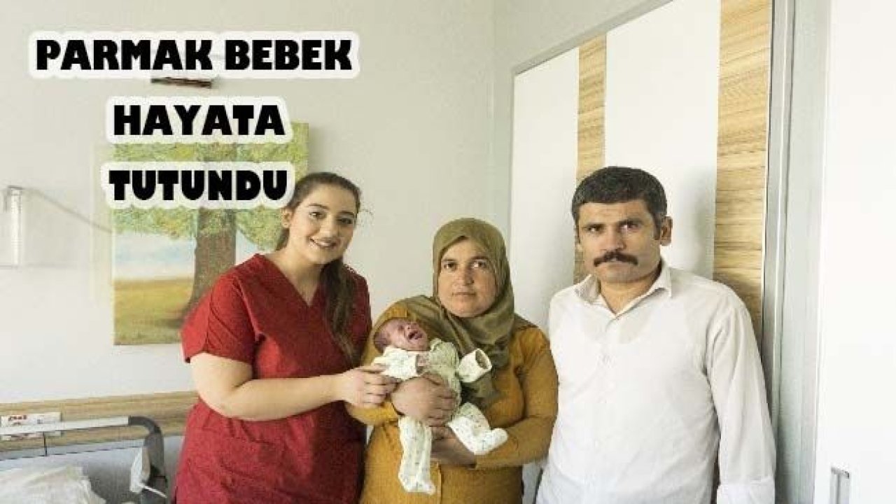 Parmak Bebek Hayata Tutundu