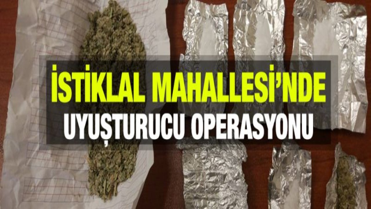 Uyuşturucu operasyonunda 3 tutuklama