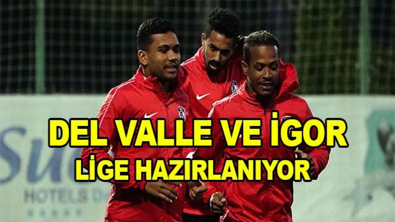 Del Valle ve İigor çalışıyor