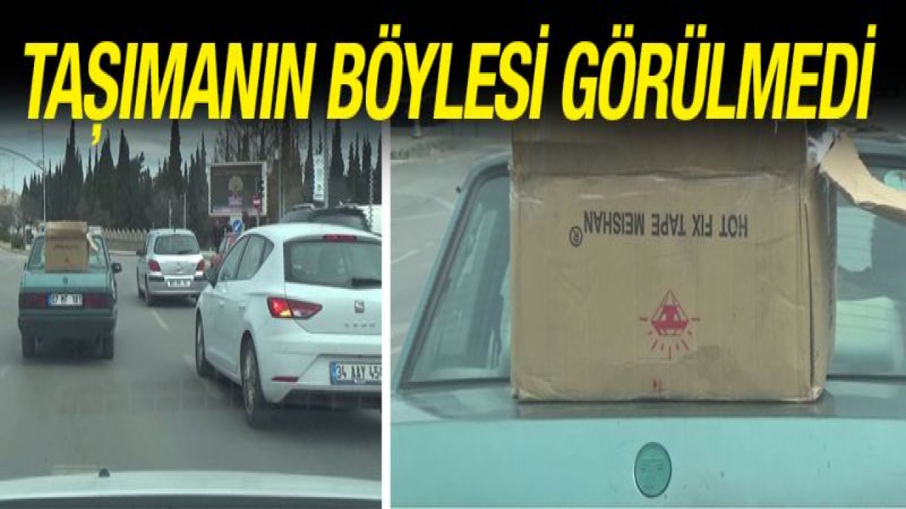 Bagaj üzerinde paket servisi