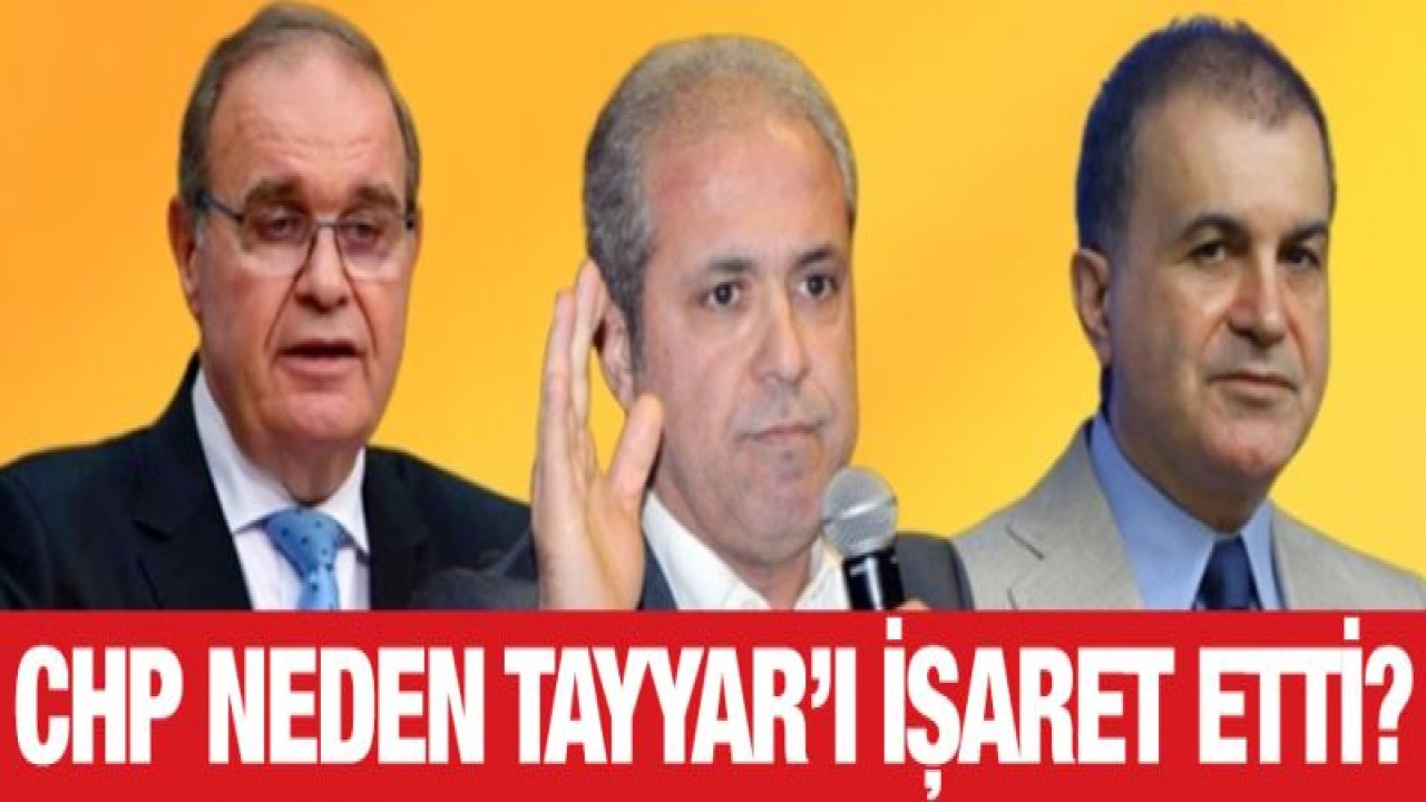 Şamil Tayyar Muhalefetin "Can Simidi"