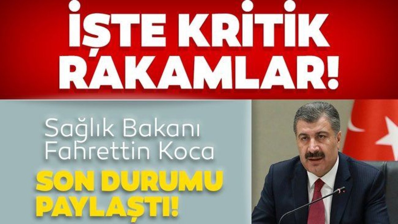 Son dakika haberi: 7 Aralık koronavirüs tablosu! Vaka, Hasta, ölü sayısı ve son durum açıklandı...