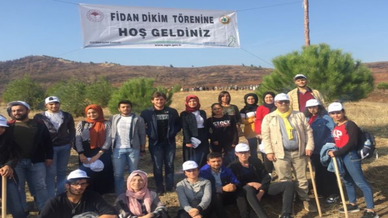 GAÜN’den Geleceğe Nefes Kampanyası’na 411 fidan daha