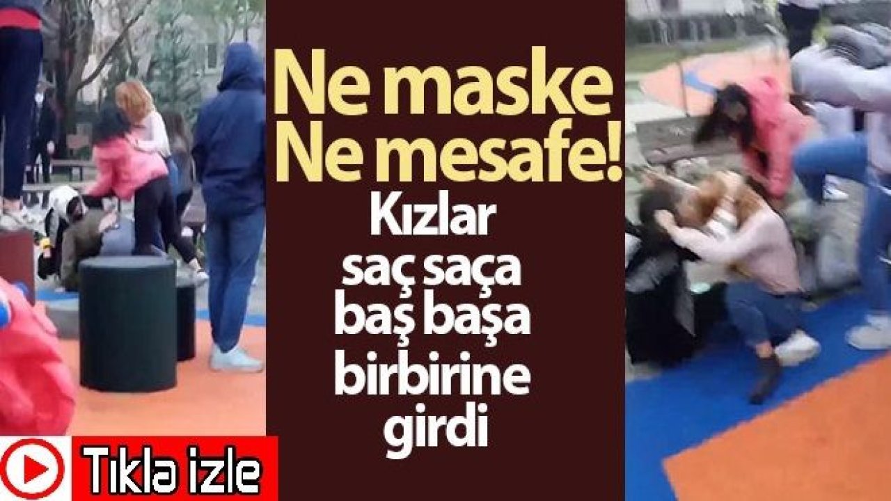 Video İzle...Kızlar Erkek Yüzünden Kavga Etti...Kızların Kavgası Kameralara Yansıdı...Ne maske ne mesafe...Kızlar saç saça baş başa böyle birbirine girdi