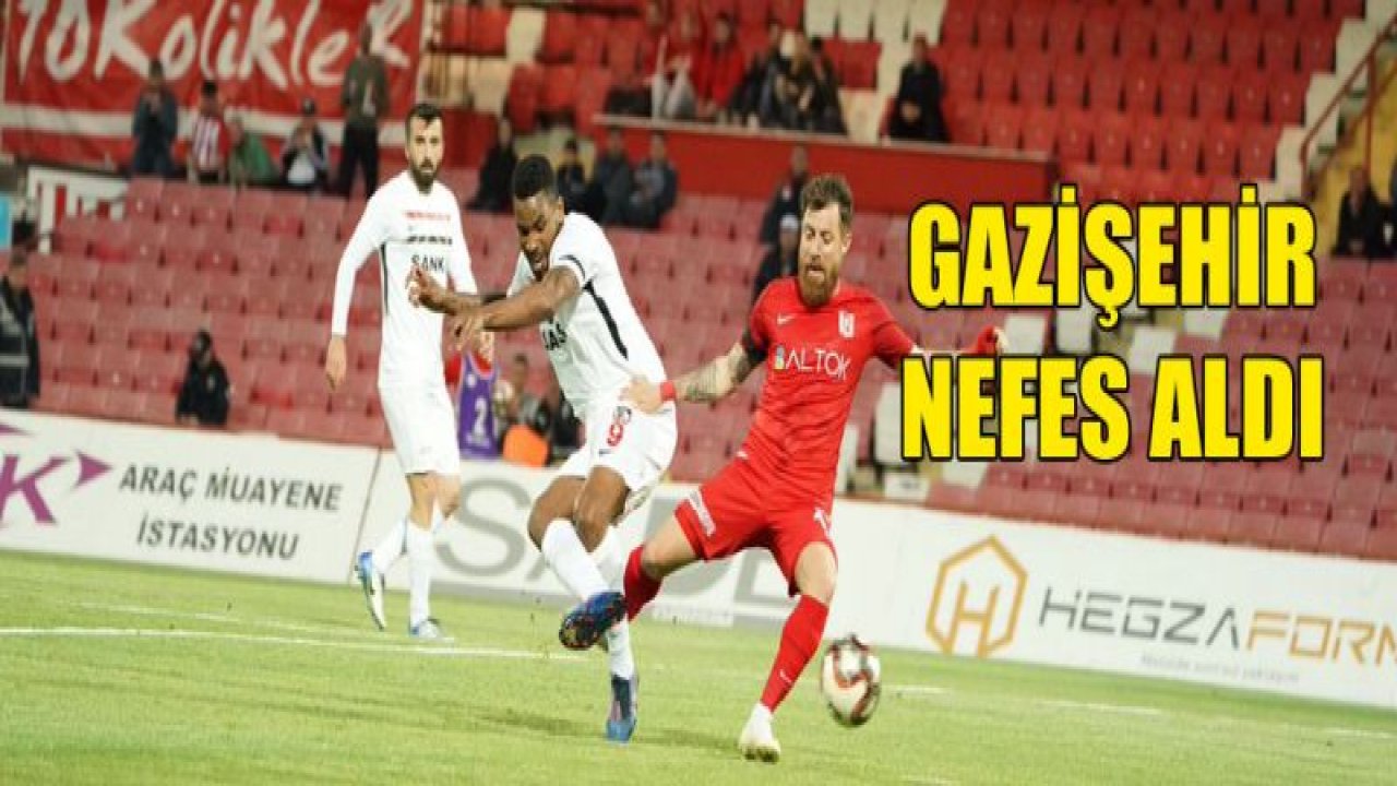 Gazişehir rahat nefes aldı