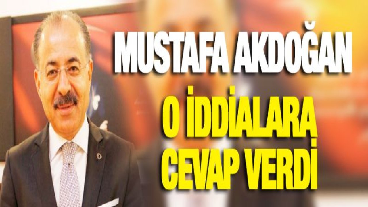 Mustafa Akdoğan ne İYİ Parti, ne de bir başka partiden aday olmuyor