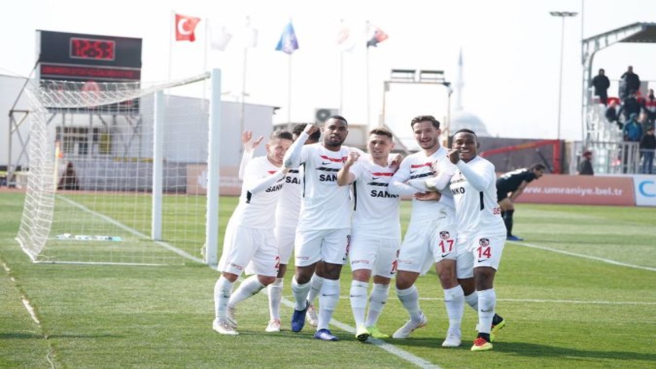 Gazişehir Gaziantep, İstanbul'da seriye bağladı 1-2