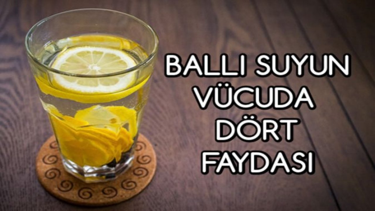 Ballı Suyun Vücuda Dört Faydası