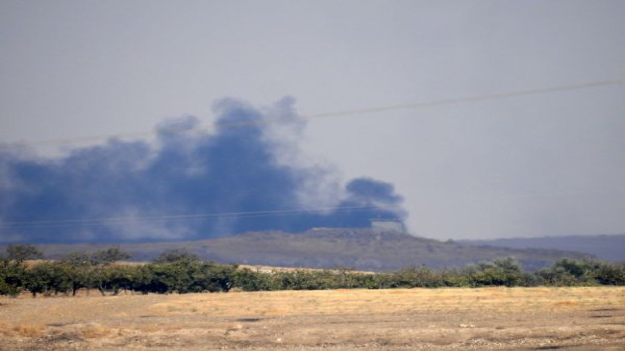 Süleyman Şah Türbesi çevresindeki YPG/PKK hedefleri yoğun ateş altında