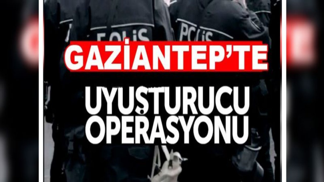 Uyuşturucu tacirlerine operasyon