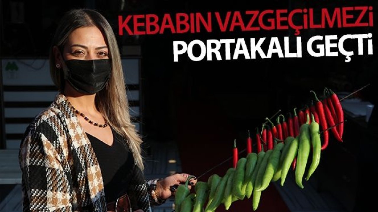 Kebabın vazgeçilmezi kırmızı biber, portakaldan fazla C vitamini barındırıyor