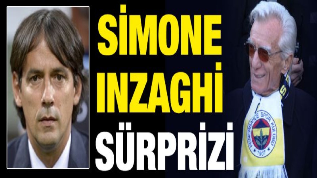 Simone Inzaghi sürprizi