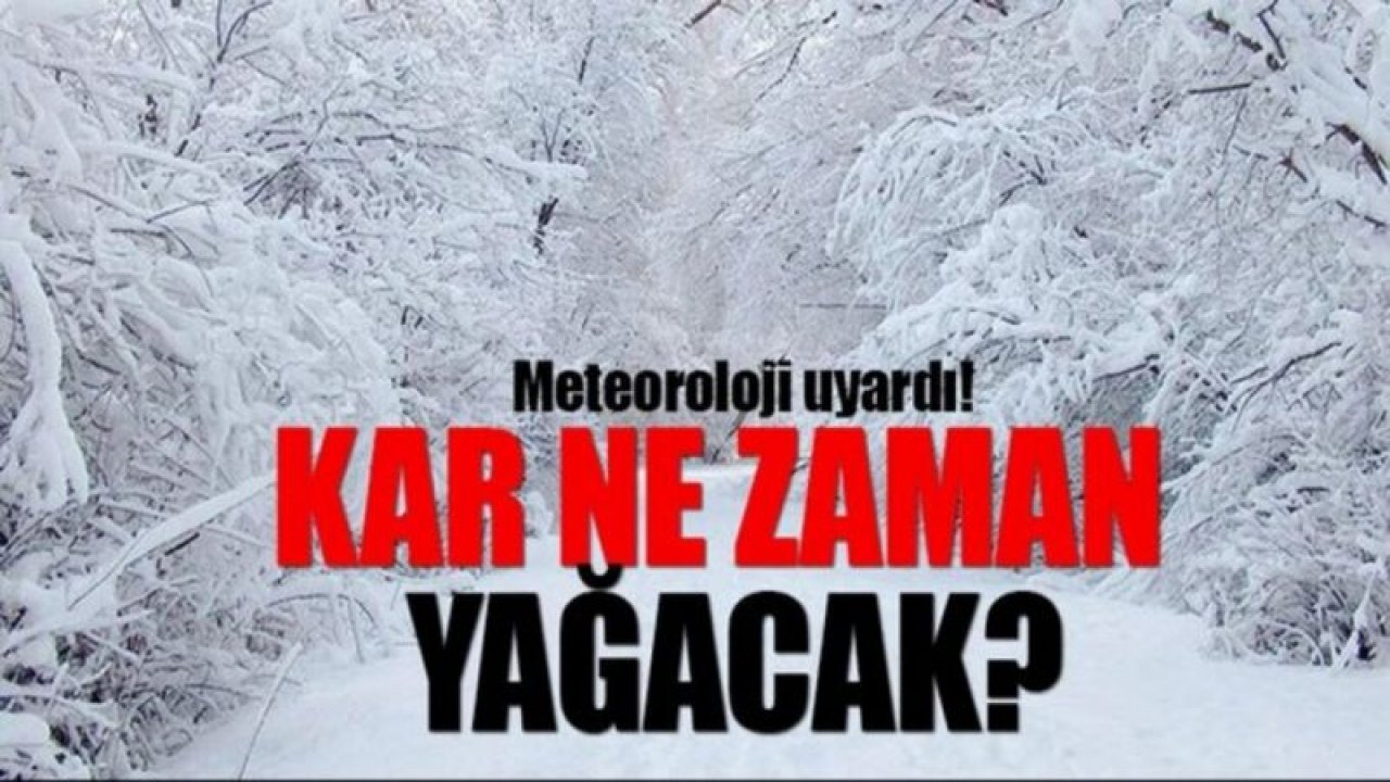 Gaziantep'te kar ne zaman yüzünü gösterecek?