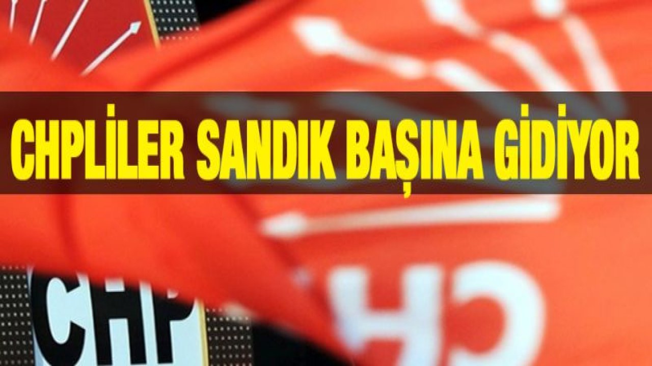 12 - 13 Ocak'ta sandığa gidiliyor